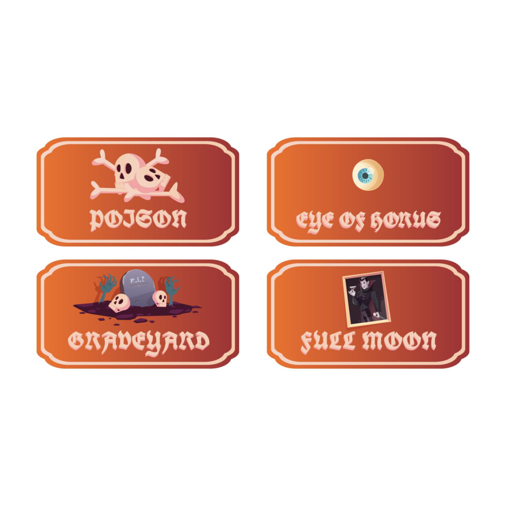 7 Best Halloween Printable Labels For Jars Printablee