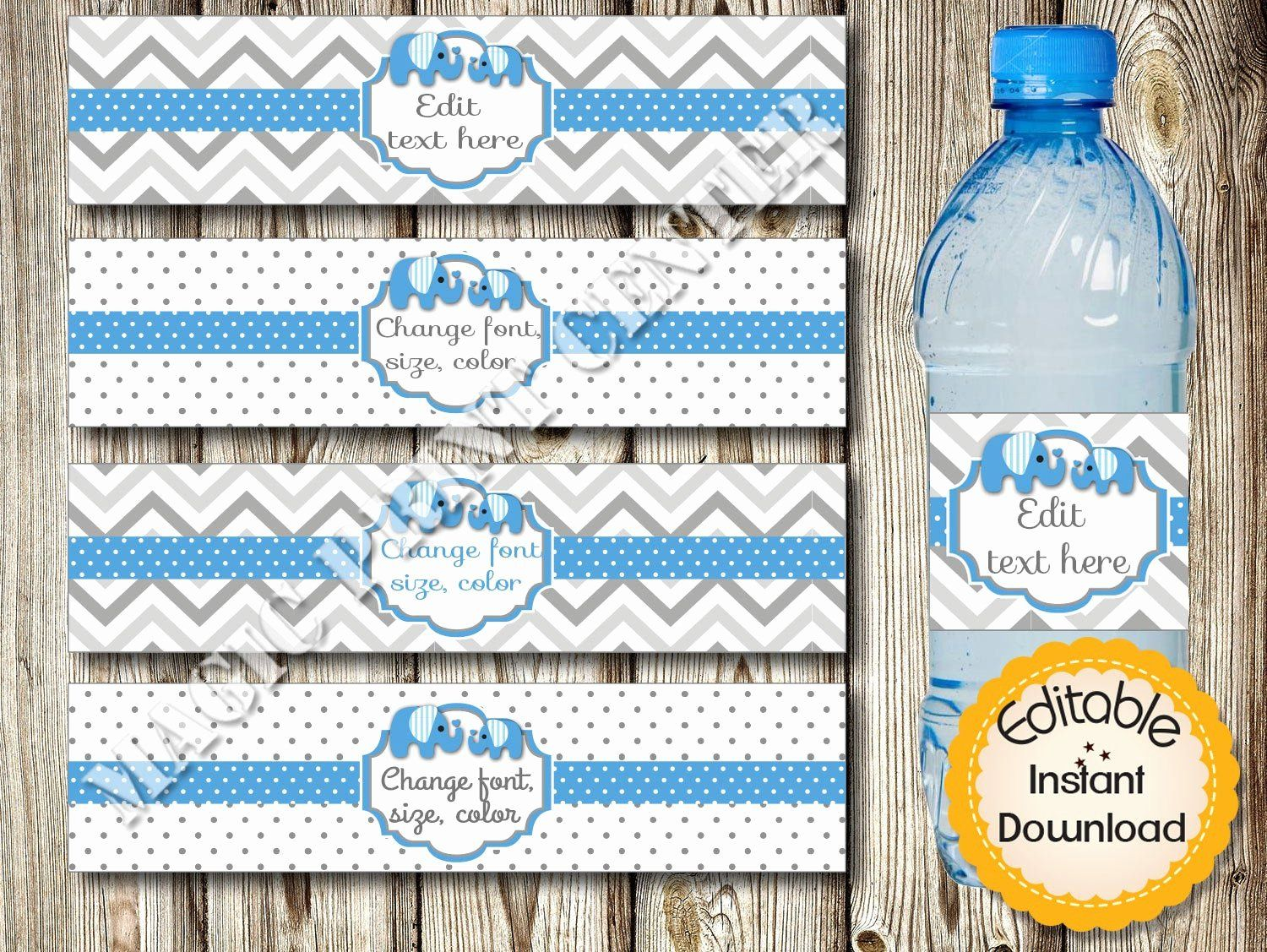 Baby Shower Water Bottle Labels Free Beautiful Editable Water Bottle Baby Shower Water Bottle Labels Free Beautiful Editable Water Bottle