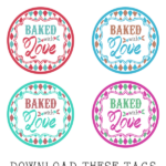 Baked With Love Printable Tags A Gift To YOU The Cottage Market