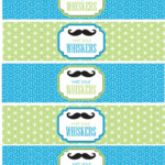DIY Printable Water Bottle Labels Little Man Birthday By Bugluv B b