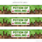 Download These Awesome FREE Minecraft Party Printables Catch My Party