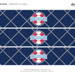 Download These Free Nautical Birthday And Baby Shower Printables