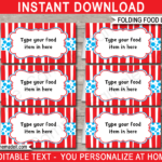 Dr Seuss Party Food Labels Place Cards Dr Seuss Theme Party
