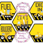 Free Construction Party Printables Construction Party Construction