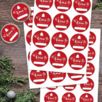 Free Printable Christmas Jar Labels Saving Dollars Sense
