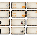Free Printable Halloween Labels Multiple Sizes Multiple Designs