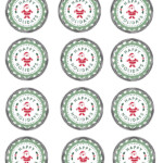 Free Printable Happy Holidays Mason Jar Labels Mama Likes To Cook