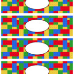 Free Printable Lego Water Bottle Labels Paper Trail Design