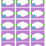 Free Printable Little Mermaid Water Bottle Labels Free Printable