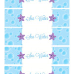 Free Printable Little Mermaid Water Bottle Labels Free Printable