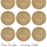 Free Printable Mason Jar Labels Template Free Printable