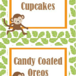Freebie Food Labels Jungle Party Ideas Jungle Theme Birthday Jungle