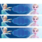 Frozen Melted Snow Water Bottle Labels
