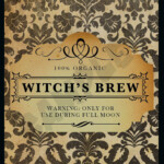 Halloween Wine Labels 4 Personalized Spooky Halloween Bottle Labels