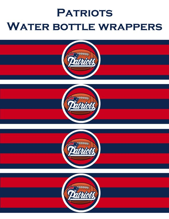 Instant Download NFL New England Patriots Water By DecorAtYourDoor