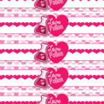 INSTANT DOWNLOAD Valentine s Water Bottle Labels DIY