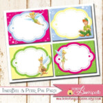 Items Similar To Tinkerbell Party Food Tents Labels Girls Birthday