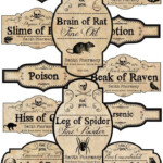 Make Your Own Spooky Apothecary Jars For Halloween With These FREE