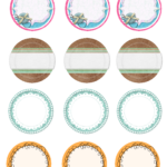 Mason Jar Lid Labels Printable In 2021 Christmas Mason Jar Labels