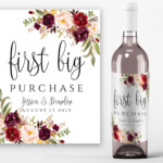 Mini Wine Bottle Label Templates Addictionary