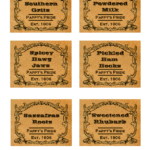 Pappys Pride Labels Primitive Pantry Labels Labels Printables Free