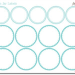 Printable Jar Label Template Mason Jars Labels Labels Printables
