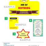 Printable Labels For DIY Jar Of Nothing DIY Gag Gift For Boyf Aftcra