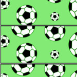 Soccer Party Water Bottle Labels Printable Treats