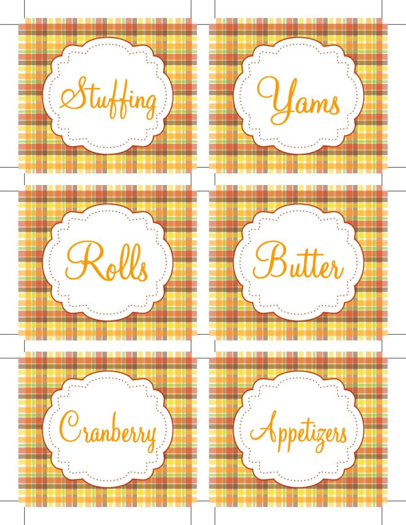 Thanksgiving Food Labels By Dimple Prints Thanksgiving Printables 