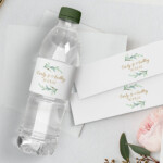Water Bottle Label Diy Printable Wedding Water Bottle Intended For Diy