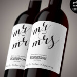 Wine Label Template Photoshop New 014 Template Ideas Wine Bottle